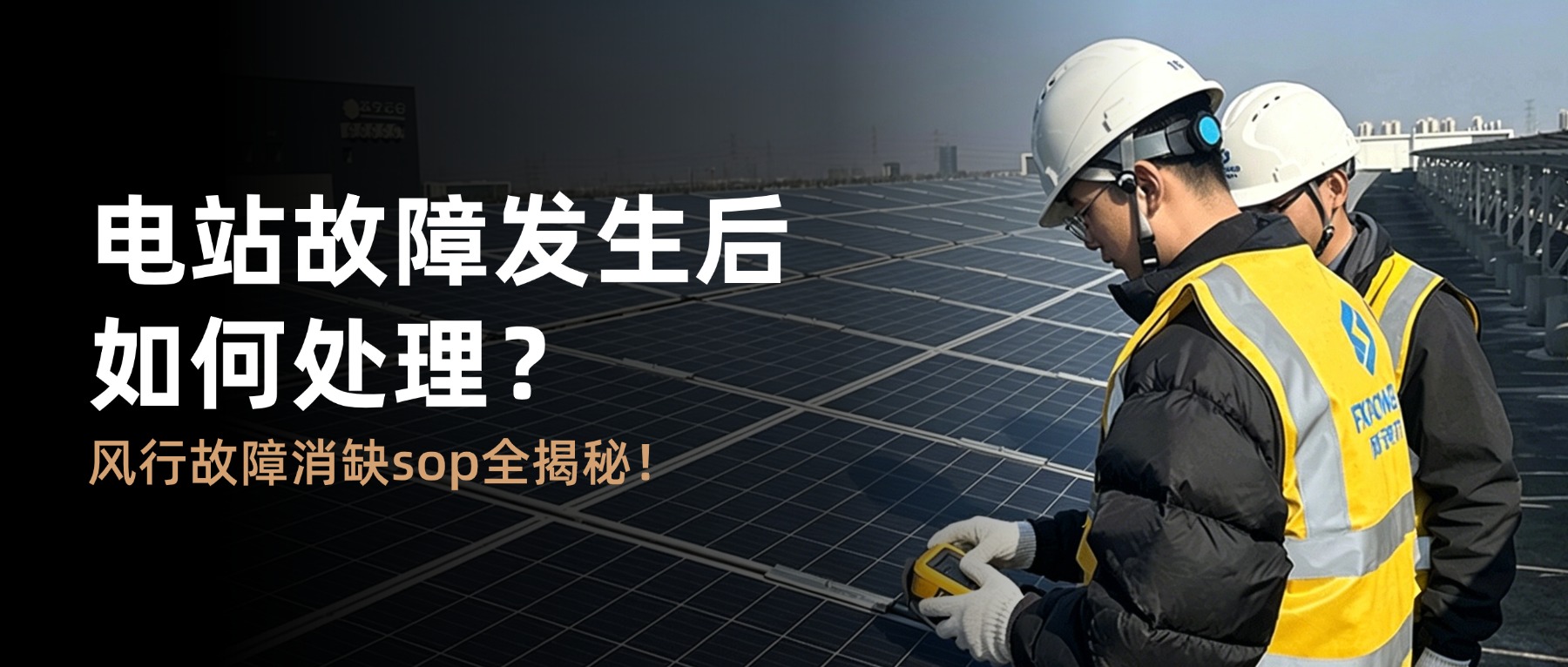 光伏电站故障发生后如何处理？风行故障消缺sop全揭秘！